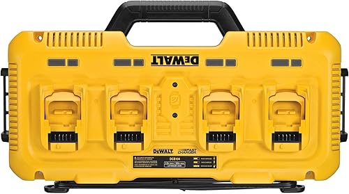 DEWALT DCB104-QW, Caricabatterie rapido universale a 4 ingressi. - Honorern