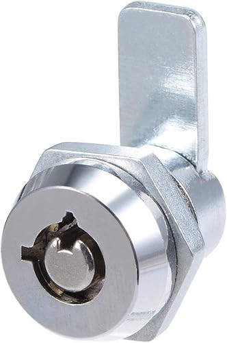 Serratura a camma tubolare, lunghezza cilindro di 2/5' e 10 mm, adatta a uno spessore massimo del pannello di 1/5', diverso - Honorern