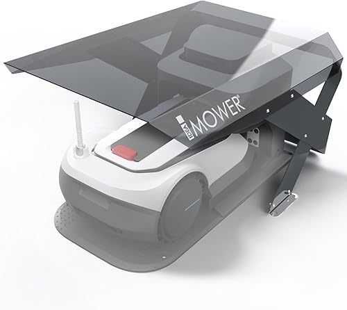 garage per robot tagliaerba Mobius compatibile per ECOVACS GOAT G1, copertura contro le intemperie in policarbonato - Honorern