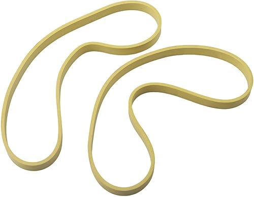 Anelli in gomma per ruote per sega a nastro, confezione da 2 per modelli da 20,3 cm e 22,9 cm, progettati per mantenere la forza di taglio e prevenire lo slittamento durante il funzionamento (20,3 cm) - Honorern