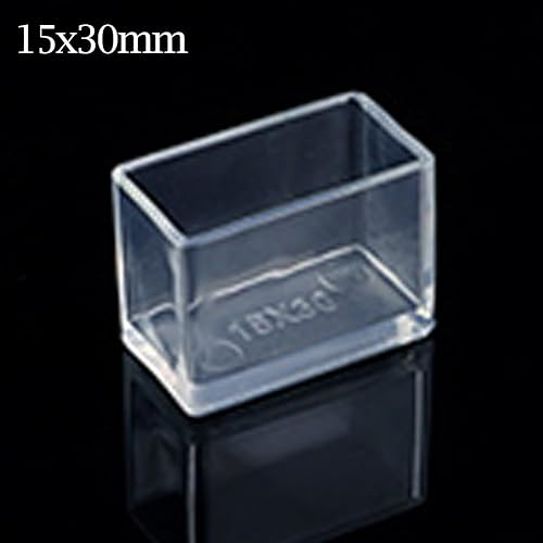 Protezione per gambe rettangolari per sedie e tavoli, 12 pezzi, 20 x 40 mm - Honorern