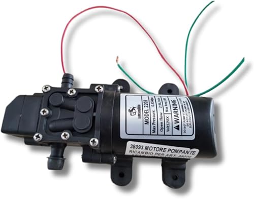 Ricambio Motore Pompante a Membrana per Pompe Irroratrici Compatibile con Ausonia Iris Papillon Volpi 2.9L/Min Giardino Giardinaggio - Honorern