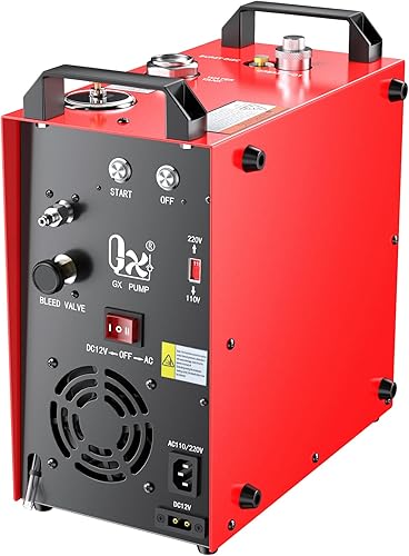 CS4-I Compressore d'aria PCP portatile, motore potente da 350 W, max 5800 psi/40 Mpa, convertitore domestico integrato, raffreddamento ad acqua e ventole, 5 ore di lavoro continuo, compressore - Honorern