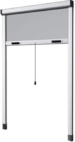 ZANZARIERA VERTICALE RIDUCIBILE 100X250 A RULLO CON FRIZIONE BIANCA MADE IN ITALY - Honorern