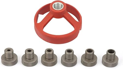 Punzonatrice per la Lavorazione del Legno Apparecchio Verticale Guida per Trapano Guida per Trapano per Fori Diritti 5/6/7/8/9/10 Mm(rosso) - Honorern
