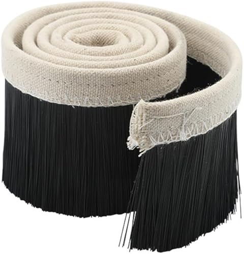 Spazzola per aspirapolvere, 1 m, 50/70/100 mm, per macchina da incidere e fresatrice per fresatrice a motore CNC, 70 mm x 1 m (oro) - Honorern