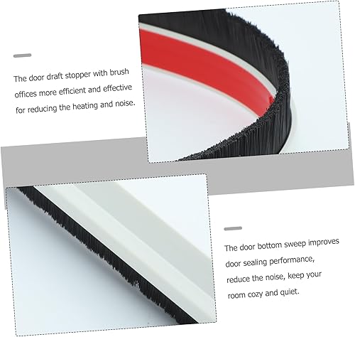Angoily Tappo Antivento Per Porta Sigillanti Sotto La Porta Per Il Fondo Della Porta Tappo Antivento Per Il Fondo Della Porta Zanzariera Spazzatrice Per Il Fondo Della Porta Spazzola In - Honorern