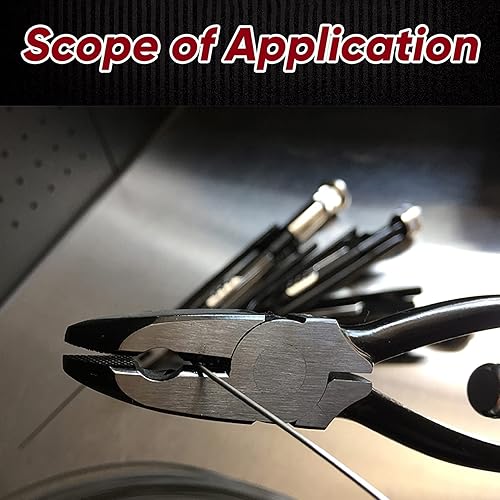 Pinza per torsione del filo, pinza per torsione del filo di sicurezza in acciaio ad alto tenore di carbonio da 6 pollici Twister Locking, pinza per morsa per mole per impieghi gravosi, per pinza e fis - Honorern