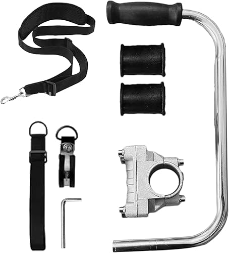 Impugnatura ergonomica per diserbo, impugnatura ergonomica per estensione del rifinitore | Maniglia per decespugliatore - Maniglia multifunzionale per decespugliatore in lega di alluminio, estensione - Honorern