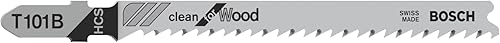 Bosch Professional 25 x Lame per seghetto alternativo T 101 B (per Legno tenero, straight cut, accessorio Seghetto alternativo) - Honorern