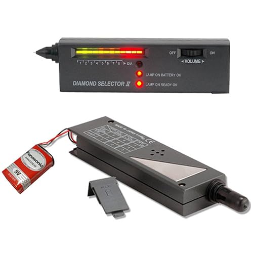 Tester di Pietre Preziose, Tester di Diamanti Elettronico, Portatile, Precisione, Per Diamante, Zaffiro, Rubino, Cristallo, Agata, Giada, Gemme - Honorern
