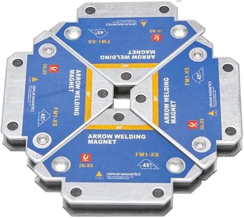 4 pezzi, 50 kg, magnetici per saldatura, fissaggio per saldatura, posizionatore, strumenti di supporto in ferrite - Honorern