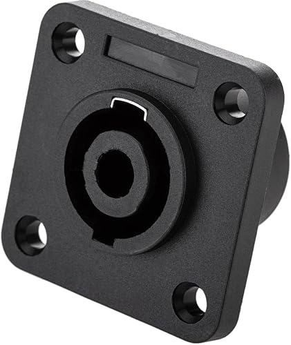 2x morsettiera presa femmina tipo speakon NL4-4 poli pin - Adaptout marca francese - Honorern