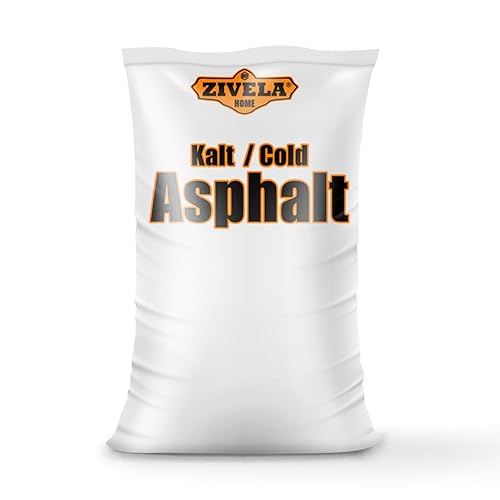 Asfalto freddo 25 kg | miscela fredda, asfalto di riparazione, asfalto | 25 kg di asfalto freddo 0-8 mm | massa bituminosa - Honorern