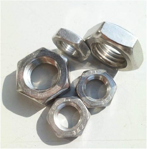 Dadi sottili a dadi esagonali in acciaio inossidabile, dadi-M15 * 1 * 5 spessore * 19 lati opposti - Honorern