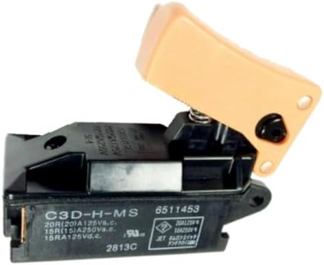 Interruttore di ricambio compatibile con Makita HM 1200, HM 1200K, HM 1200B, HM 1211, HM 1211 B, HM 1300, HM 1301, HM 1500, HM 1500 B, HR 3520 - Honorern