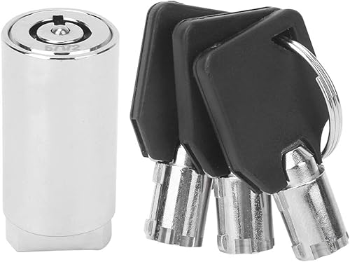 Serratura a Camma Tubolare, Serratura a Cilindro da 19 Mm con 3 Chiavi Serratura per Distributore Automatico Cilindro Serratura per Distributore Automatico in Lega di Zinco - Honorern