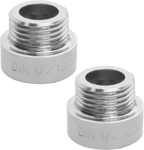 2 Pezzi Braccio Di Prolunga Per Soffione Doccia In Acciaio Inossidabile 201 G1/2 Filettatura Maschio A Femmina Lunghezza 20 Mm Raccordo Per Tubo Prolunga Per Soffione Doccia - Honorern