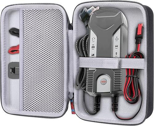 Khanka Custodia rigida di ricambio per caricabatterie intelligente e automatico Bosch C3/C1, caricabatteria Bosch C3/C1 Stop Start, solo custodia - Honorern