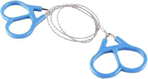 Atyhao a Filo di Sopravvivenza , Kit di sopravvivenza Sicurezza e kit di sopravvivenza seghe a Mano Flessibili in Acciaio Leggero seghe a Dente per Il Taglio di plastica - Honorern