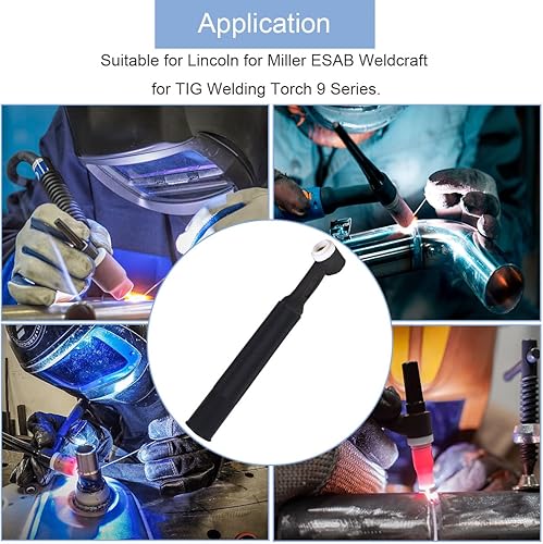 1 pz per TIG torcia per saldatura corpo testa WP 9F SR 9F flessibile con maniglia 125Amp torcia per saldatura raffreddata ad aria accessori di consumo per Lincoln per Miller ESAB Weldcraft - Honorern