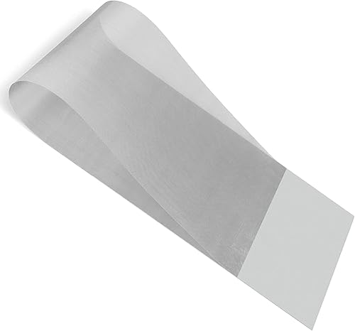 Rete Metallica in Acciaio Inossidabile 304 50X100cm Durevole 26/30/40/50 Rete Metallica Intrecciata Rete Metallica per Progetto Fai-da-Te Garden Vent Cover,50 Mesh - Honorern