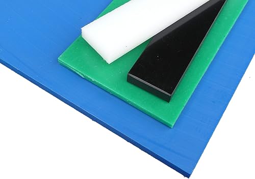 Lastre PE nero 495 x 495 x 12 mm piastra PE-HD Pannello compatto - Honorern