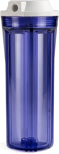 iSpring HC12 1/4'' custodia filtro acqua trasparente per sistema di osmosi inversa, filtri da 2,5 pollici x 20 pollici, confezione da 1 - Honorern