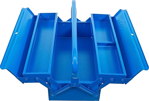 BGS 33001 | Valigetta portautensili in metallo, vuota, 420 x 200 x 150 mm, 3 vassoi - Honorern