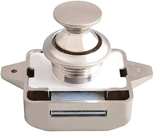 POFET TP005-PN - Serratura a pulsante per armadietti, porte, cassetti, serratura - Honorern