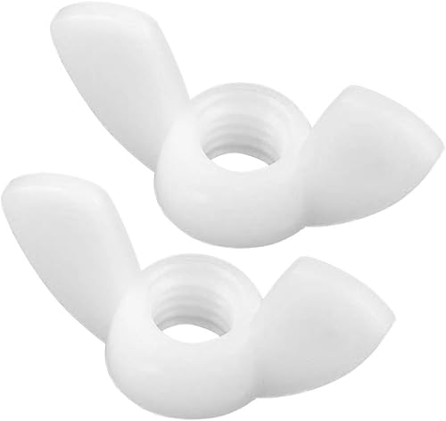 10-40Pz Ferramenta Elementi a Fissaggio Nylon Dadi ad Alette Galletto Viti Tappo Bulloni Mano Serrare Plastica Dadi a Farfalla M3-M12 - Honorern