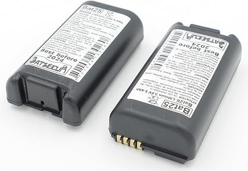 Pack 2 Batterie Allarme BAT25 Compatibile con BATLi25 BATLi26 BAT26 DAITEM Hager ATRAL 3.6V 4Ah - 3.6V 5.4Ah Li-SOCl2 - Honorern