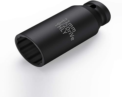 32MM Bussola Impatto THLY di Bussole Metriche a 12 Punte per Chiavi a Bussola Beta, CR-MO per Una Facile Rimozione dei Dadi Dell'asse (32 mm) - Honorern