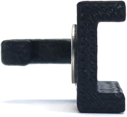 Clip Antinfortunistica per Zanzariere Iris A Scorrimento – ABS Rinforzato con Rondella in Acciaio – Gancio per Installazione Sicura e Duratura (Bianco) - Honorern