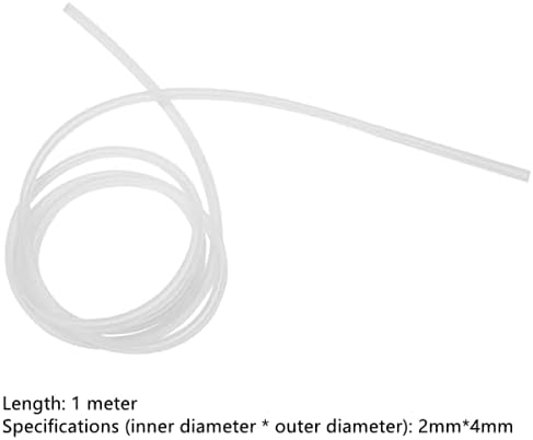 Tubo Di Silicone Tubo per pompa peristaltica pompe altre pompe ed accessori vari trasparente per uso alimentare 1 metro in silicone tubo di silicone 1mmx3mm/2mmx4mm/3mmx5mm(1mm*3mm) - Honorern