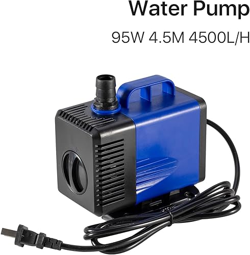 Cloudray Water Pump Pompa sommergibile per acqua 80W 3.5M 3500L/H IPX8 220V per tagliatrice per incisione laser CO2 (220V) - Honorern