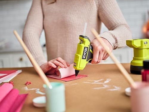 Ryobi - Confezione da 12 bastoncini di colla da 7 mm - Compatibile con pistola per colla RGLM18 - RACGS7-12 - Honorern