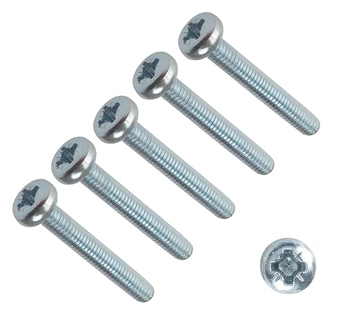 Viti per macchina Pozi M3,5 x 20 mm, M3,5 x 20 mm Pozi Drive Pan Head (bullone) – Confezione da 25 - Honorern