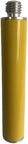 Asta Estensibile, Estensioni per Pali GPS in Alluminio OD25MM, Giallo, 30 cm (13,5 cm) - Honorern