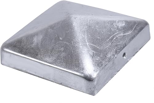 Cappucci per postazione tappo per coperchio tappo piramide zincato 71 x 71 mm (6) - Honorern
