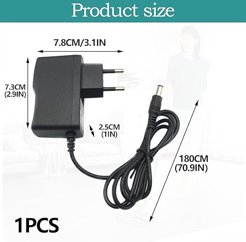 Caricabatterie per aspirapolvere, 26 V, 500 mA. Caricabatterie compatibile con Hoover Aspirapolvere senza fili, aspirapolvere senza fili, per Hoover Aspirapolvere H-Free 100 200 500 700 800 - Honorern