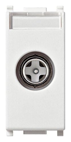 ECI ELETTROFORNITURE PROMO PRESA TV ORIGINALE PLANA 14300.01 BIANCA - Honorern