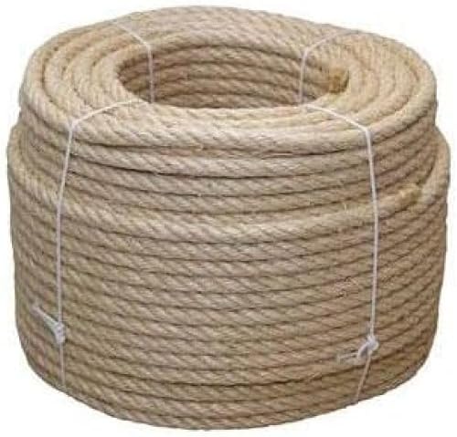 08101058 Cuerda de sisal de 4 Cabos, 8 mm x 100 m - Honorern