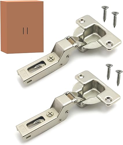 Cerniera SALICE per Ante di Forte Spessore, con Angolo di Apertura 94°, per Foro Alloggio Scatolina con Diametro 40 mm. (MOLLA SCATTO, COLLO ALTO) - Honorern