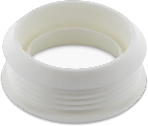 Raccordo per tubo di risciacquo Connettore WC 44x55mm Raccordo in plastica per il collegamento del WC con tubo di risciacquo WC Ø 55mm - Honorern