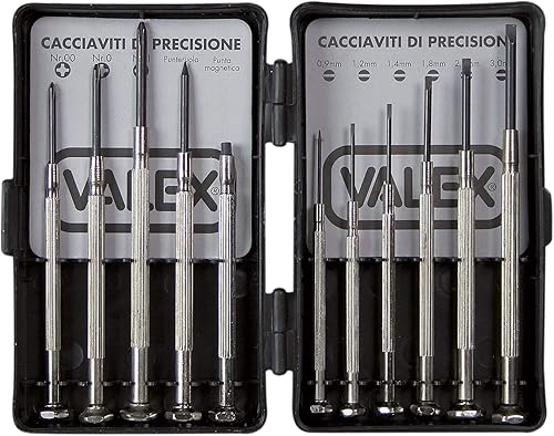 Valex Cacciaviti Precisione Serie 11 Pezzi - Honorern
