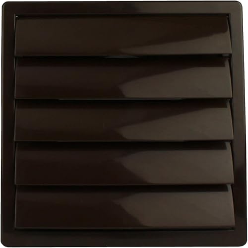 MKK Lamelle griglia di Ventilazione Mobile, Marrone, Ø 120 mm - Honorern