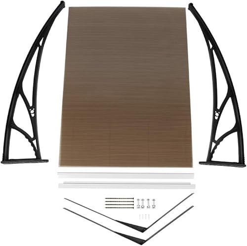 Robot tosaerba tetto da garage tosaerba Carport Kit tenda in policarbonato protezione UV protezione pioggia protezione neve anti-sciopero robot tosaerba accessori (100 x 78 x 50 cm (bianco) - Honorern