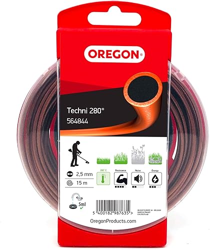 OREGON 545821 - Filo per tosaerba Techni Line 280 gradi - Honorern