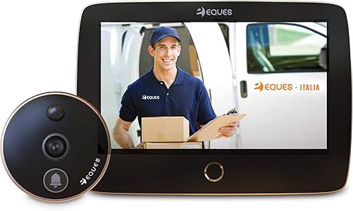 Eques RS1 Spioncino Porta con Display 7 pollici con Telecamera 2 Megapixel Wi-Fi - Honorern